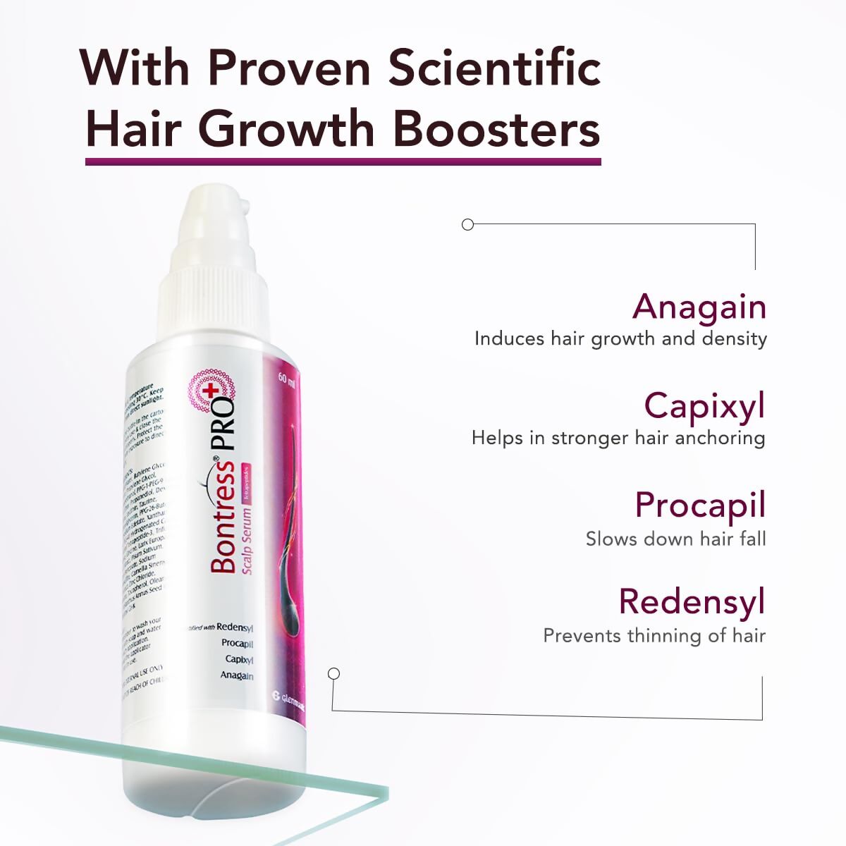 Glenmark Bontress Pro+ Scalp Serum - Grab2buy