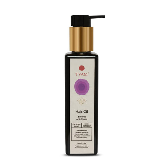 Tvam 21 Herbs Anti Stress Hair Oil Grab2Buy Tvam Naturals Grab2Buy