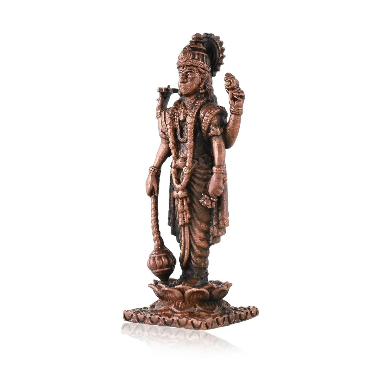 Craftvatika Copper Vishnu Idol - Grab2buy