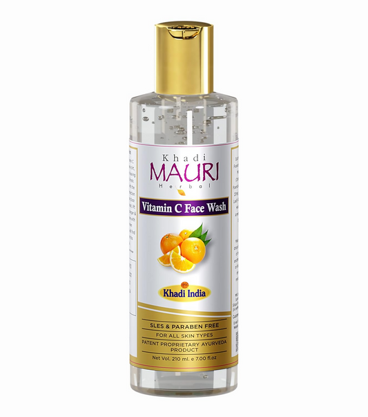 Khadi Mauri Herbal Vitamin C Face Wash Grab2Buy Khadi Mauri Herbal Grab2Buy