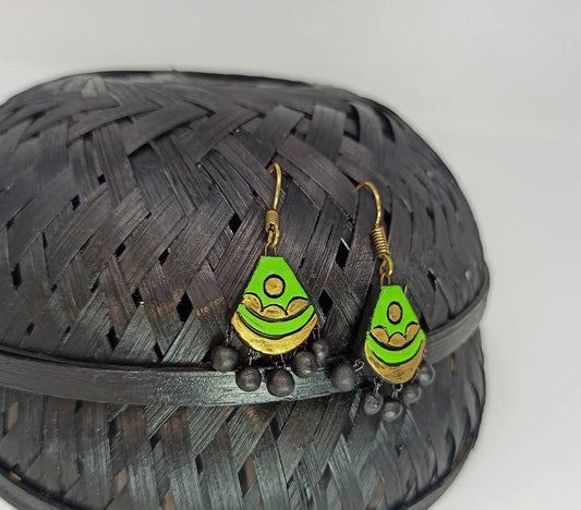 Terracotta Hangings-Light Green