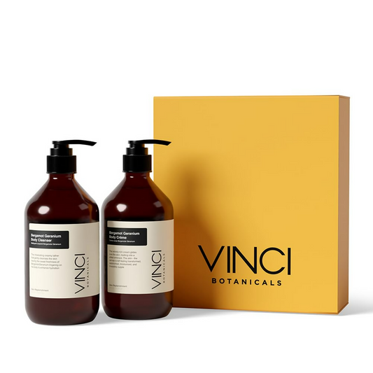 Vinci Botanicals Bergamot Geranium Luxury Bath & Body Kit Set Grab2Buy Vinci Botanicals Grab2Buy