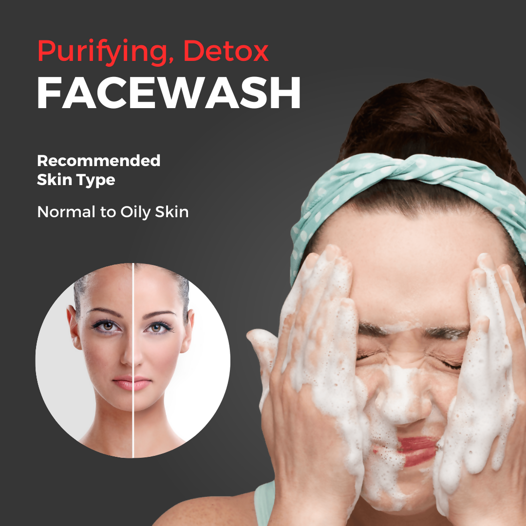 Prisa Organics Activated Charcoal Purifying Face Wash - Grab2buy