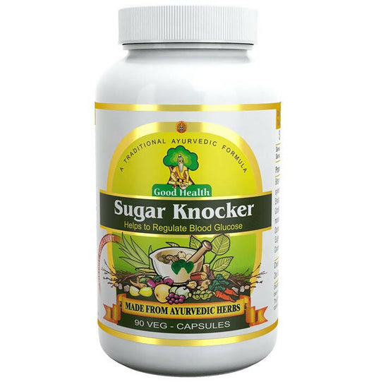Sushrut Ayurved Good Health Sugar Knocker Veg Capsules - Grab2buy