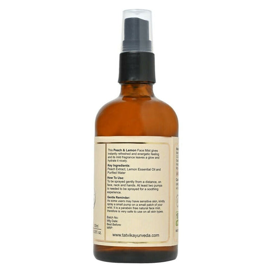 Tatvik Ayurveda Lavanya Face Mist (Peach & Lemon) Grab2Buy Tatvik Ayurveda Grab2Buy