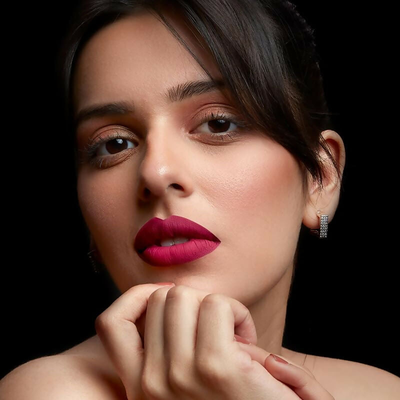 Pilgrim Liquid Matte Lipstick with Hyaluronic Acid - Pink Climax - Grab2buy