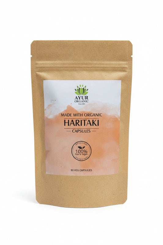 Pure Organic Haritaki Capsules | 90 Capsules