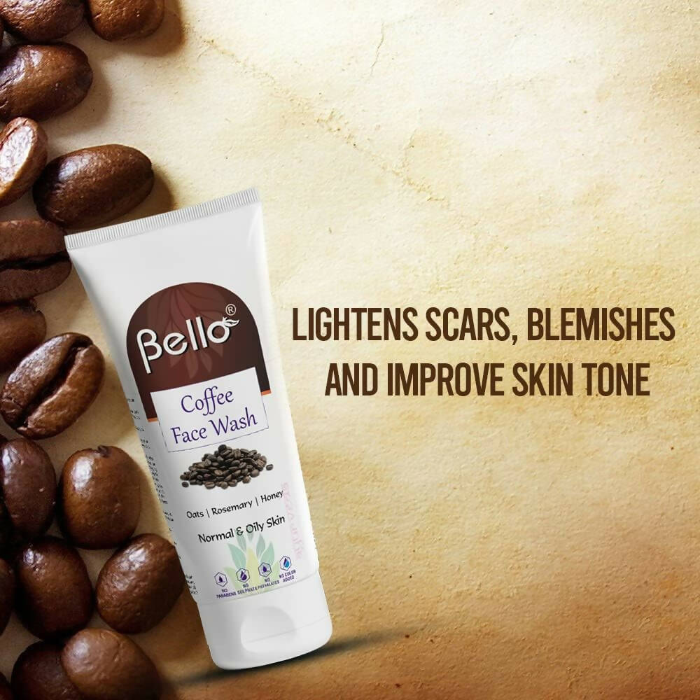 Bello Herbals Coffee Face Wash for Men & Women - Grab2buy