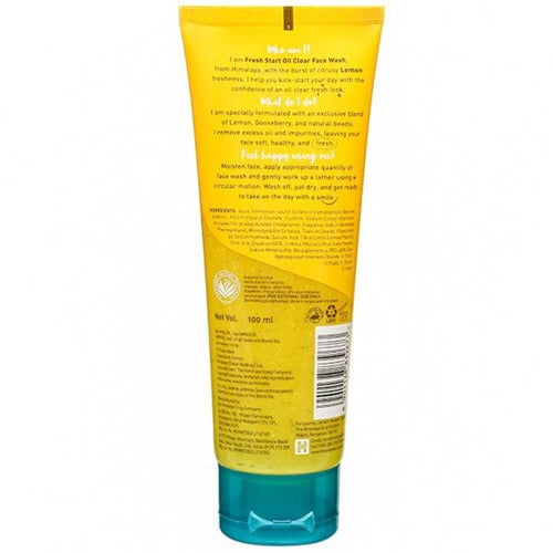 Himalaya - Fresh Start Oil Clear Lemon Face Wash (100 ml) - Distacart