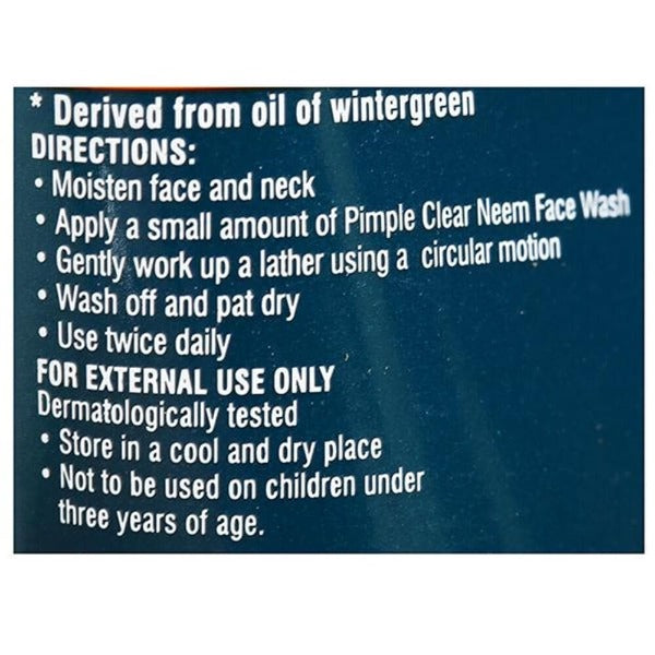Himalaya Men Pimple Clear Neem Face Wash - Grab2buy