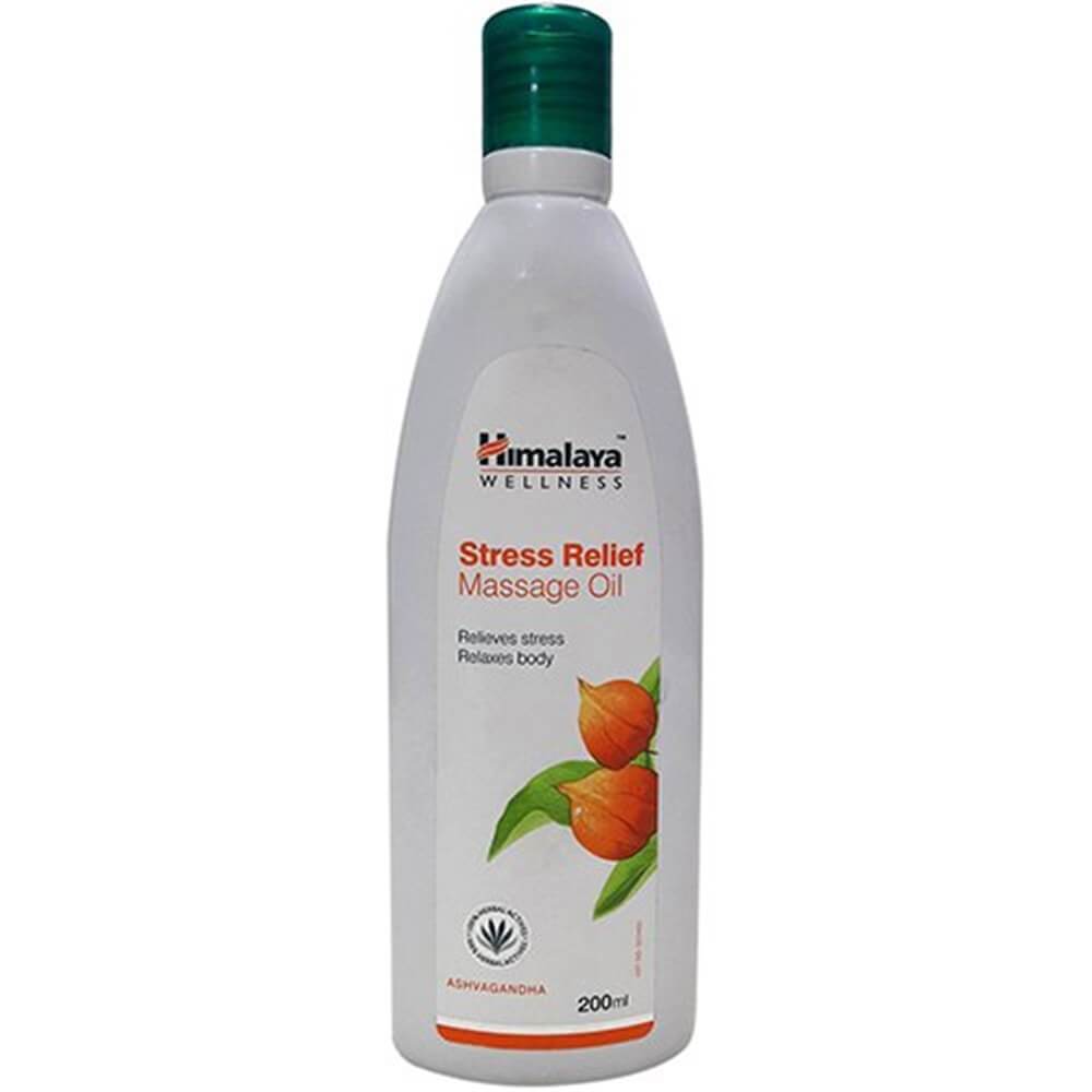 Himalaya Stress Relief Massage Oil (200 ml) - Grab2buy
