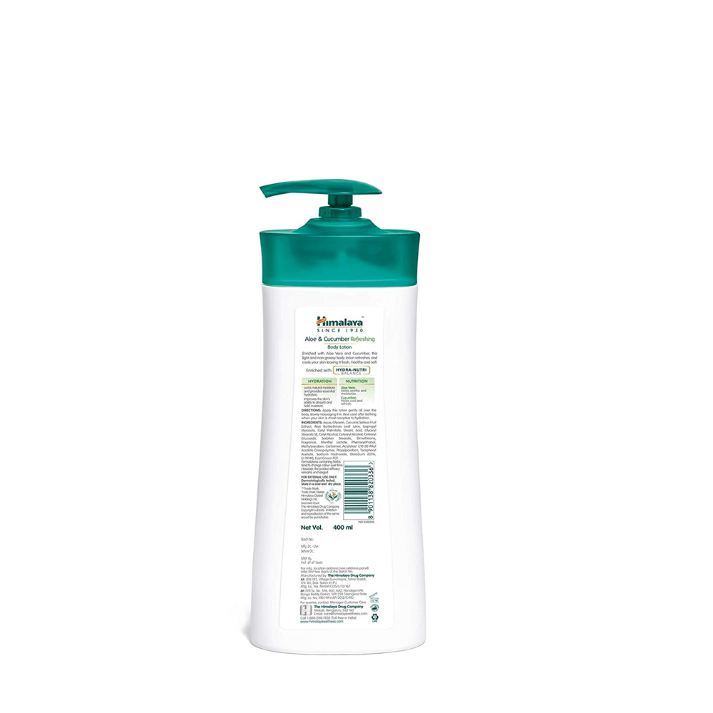 Aloe & Cucumber Refreshing Body Lotion