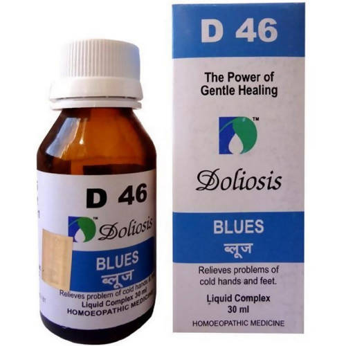 Doliosis Homeopathy D46 Blues Drops – Homeopathic Mood & Emotional Wellness Remedy