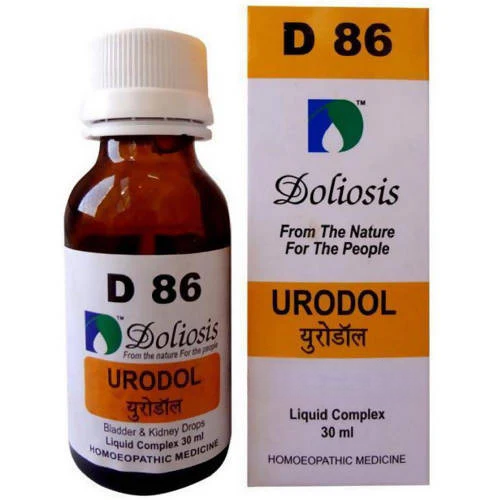 Doliosis Homeopathy D86 Urodol Drops – Homeopathic Urinary Tract & Bladder Wellness Remedy