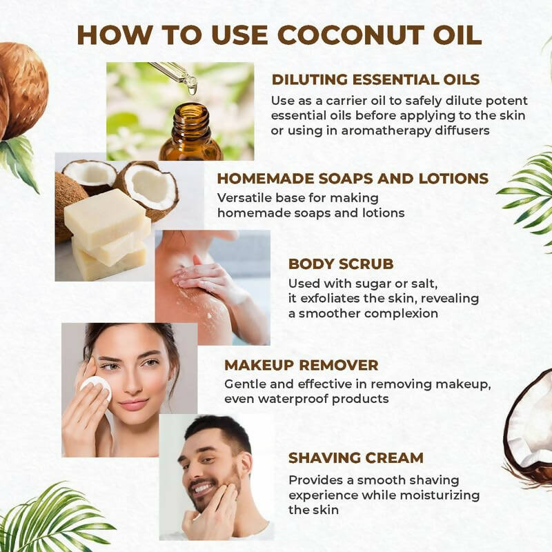 The Organic Forest Cold Pressed Coconut Oil - Grab2buy