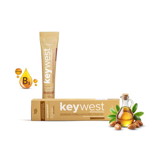 Keywest Professional Hair Color Tube - No. 1 Natural Black