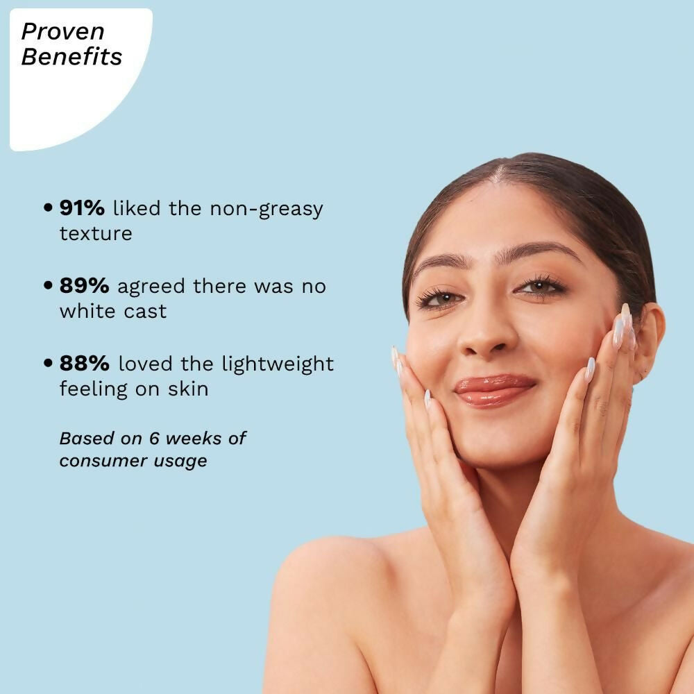 Pilgrim White Lotus Sunscreen Serum SPF 30 PA+++ - Grab2buy