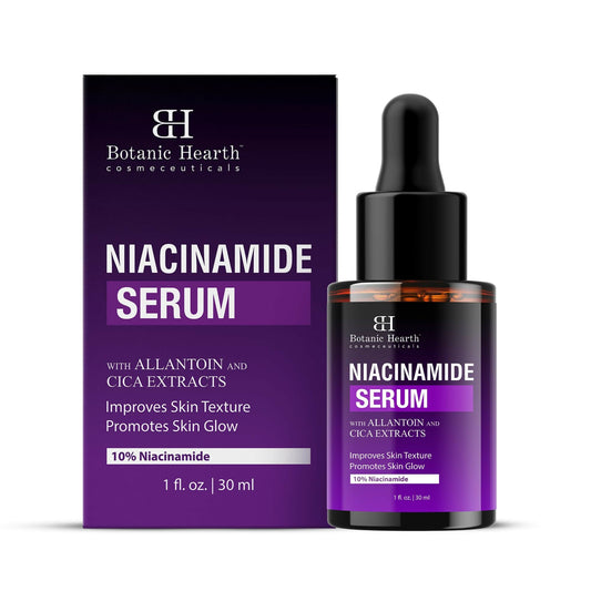 Botanic Hearth 10% Niacinamide Face Serum Minimize Pores, Correct Dark Spots, Even Skin Tone Grab2Buy Botanic Hearth Grab2Buy