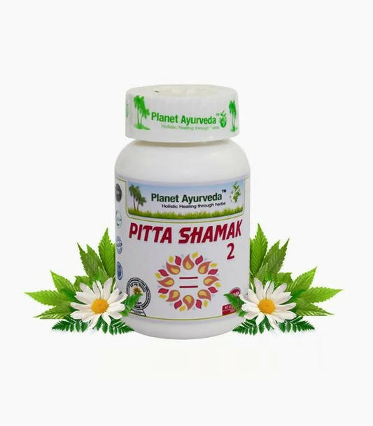 Planet Ayurveda Pitta Shamak - 2 Capsules - Grab2buy