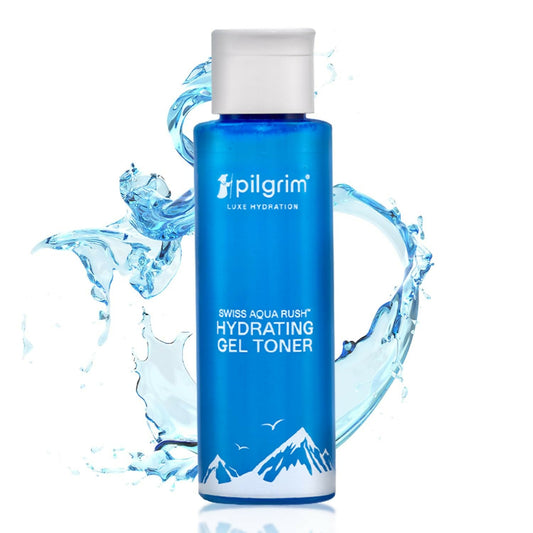 Pilgrim Swiss Aqua Rush Hydrating Gel Toner For Glowing Skin, Long Lasting Hydration Plump & Healthy Skin - Grab2buy