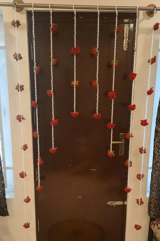 Reusable Rose Backdrop (8 strings)