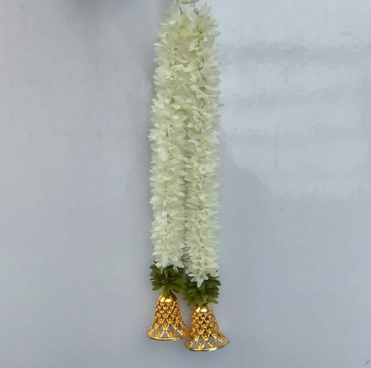 White Fabric Hangings Grab2Buy Mokshi Collections Grab2Buy