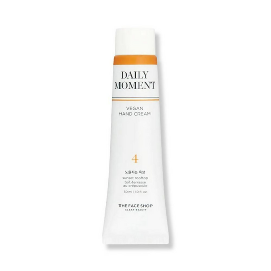 Face Shop Non-Greasy Vegan Hand Cream - Sunset Rooftop With Hyaluronic Acid Grab2Buy The Face Shop Grab2Buy