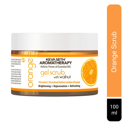 Keya Seth Aromatherapy Orange Gel Scrub with Walnut Grab2Buy Keya Seth Aromatherapy Grab2Buy