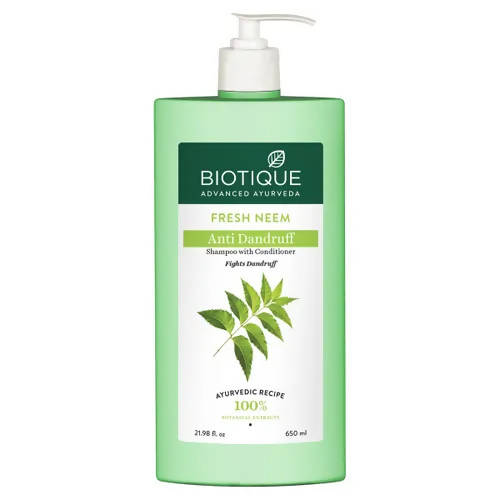 Biotique Fresh Neem Anti-Dandruff Shampoo With Conditioner Grab2Buy Biotique Grab2Buy