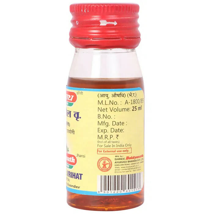 Baidyanath Jhansi Vishnu Tel Vrihat (Kesar Yukta) - Grab2buy