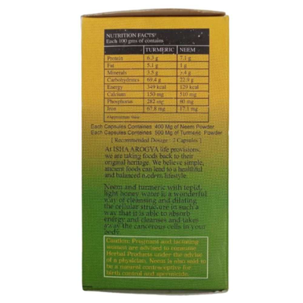 Isha Life Neem and Turmeric