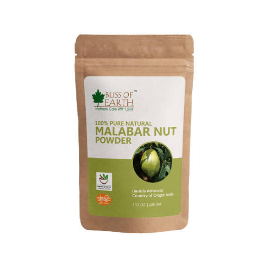 Bliss of Earth 100% Pure Natural Malabar Nut Powder Grab2Buy Bliss of Earth Grab2Buy