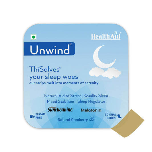 HealthAid Unwind ThiSolves Oral Strips - Grab2buy