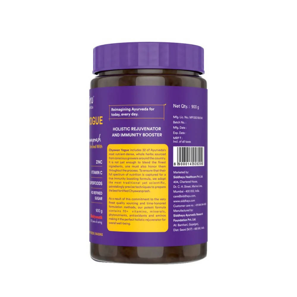 Siddhayu Ayurveda Chyawan Yogue Chyawanprash Sugar Free - Distacart