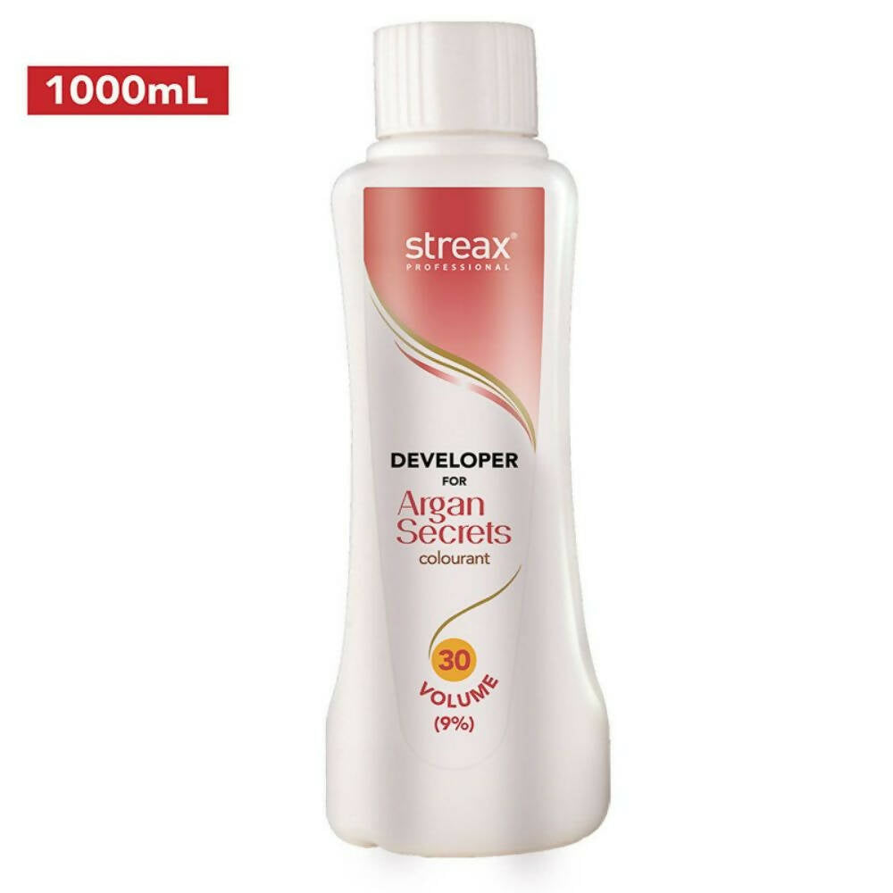 Streax Professional Developer for Argan Secrets Colourant - 30 Volume 9% - Grab2buy