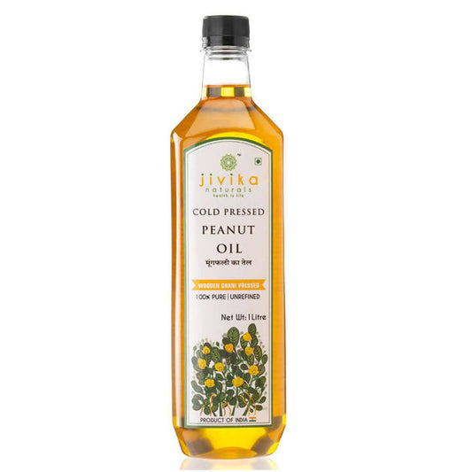 Jivika Naturals Cold Pressed Peanut Oil