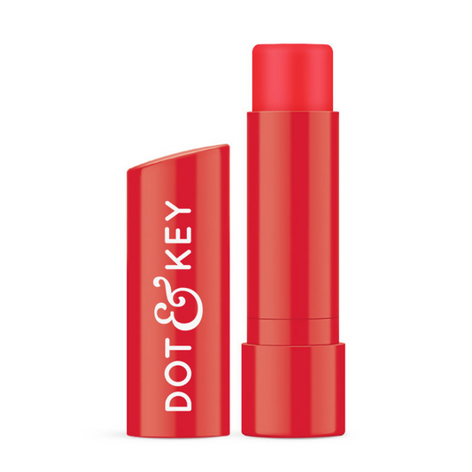 Dot & Key Barrier Repair Hydrating Lip Balm SPF 50 With Ceramides & Peptides Strawberry Red Grab2Buy Dot & Key Grab2Buy