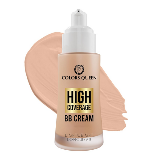 Colors Queen High Coverage BB Cream Foundation - White Ivory Grab2Buy Colors Queen Grab2Buy