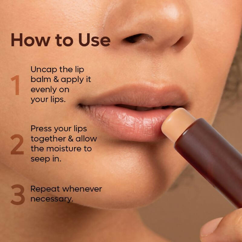 mCaffeine Choco Lip Balm With SPF 20 - Distacart