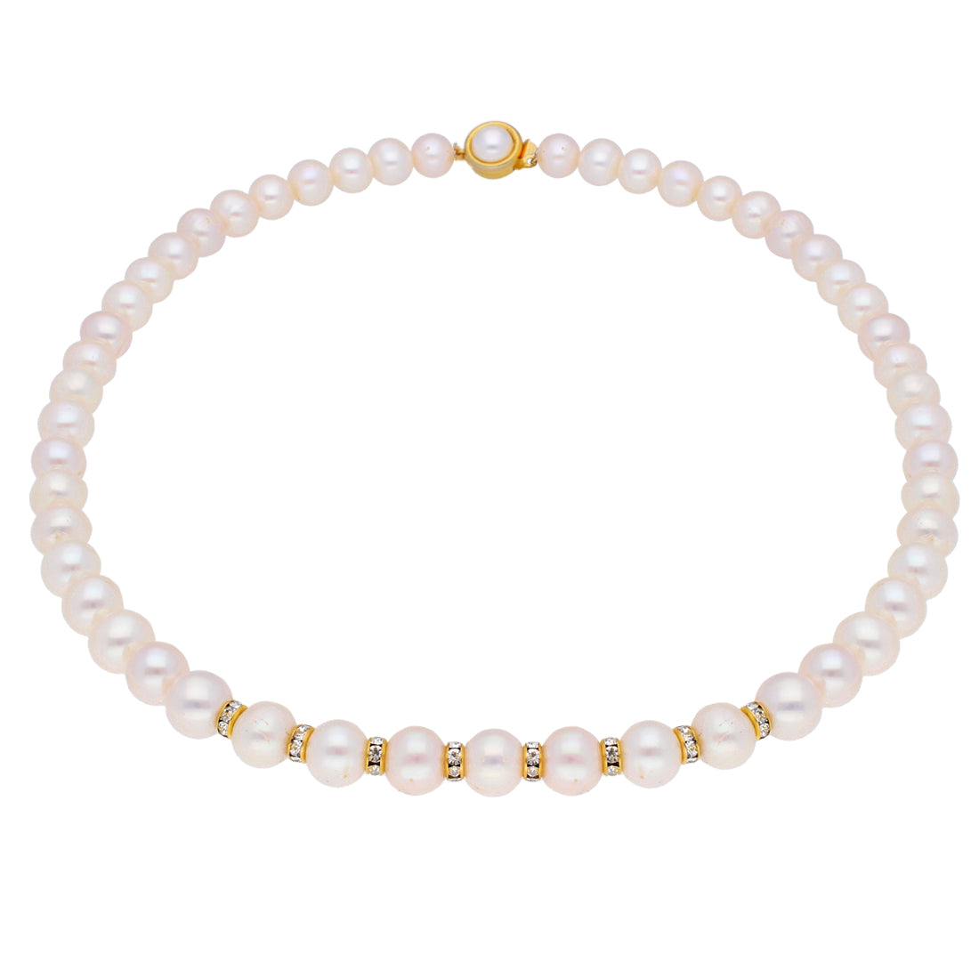 J Pearls Simple Pearl Set - Real Pearl Jewelry - Grab2buy