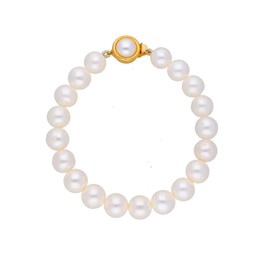J Pearls Lucky Pearl Bracelet - Real Pearl Jewelry - Grab2buy