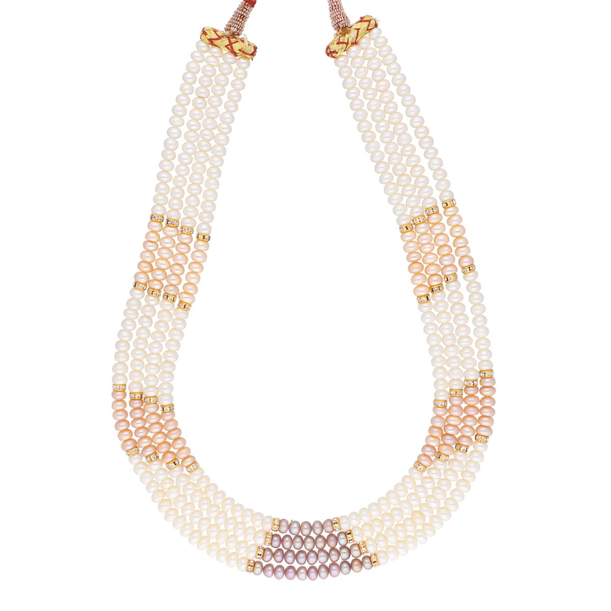 J Pearls 4 Line Pearl Set - Real Pearl Jewelry - Grab2buy