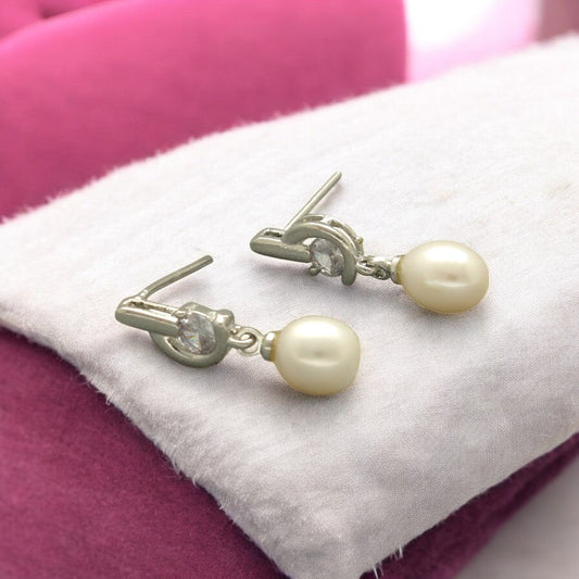J Pearls Charvi Pearl Earrings | Grab2Buy