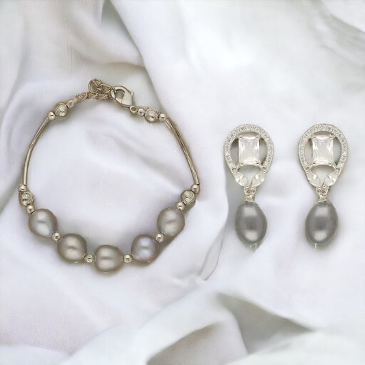 J Pearls Timeless Grey Pearl Hamper | Grab2Buy