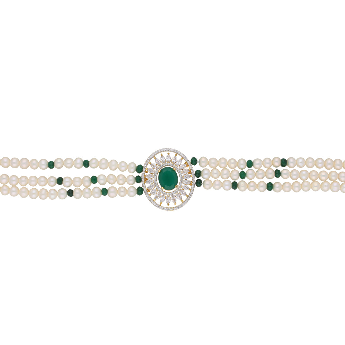 J Pearls Lipika Pearl Choker - Real Pearl Jewelry - Grab2buy