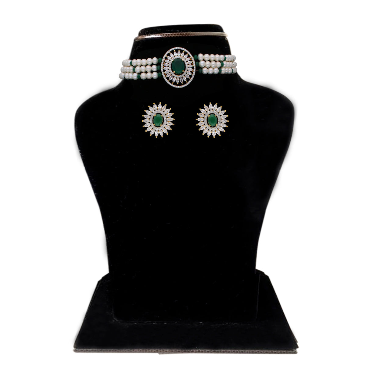 J Pearls Lipika Pearl Choker - Real Pearl Jewelry - Grab2buy