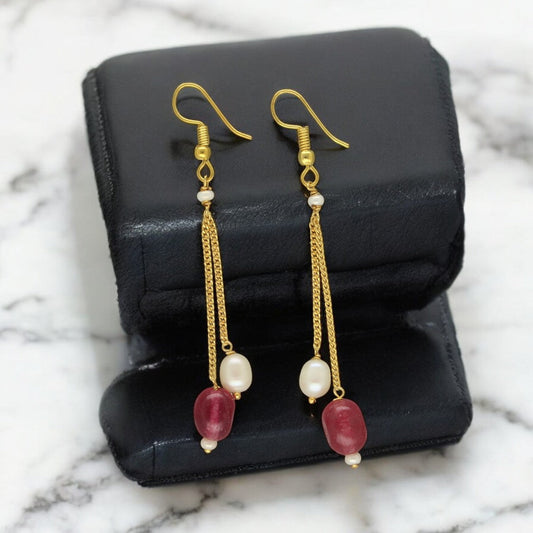 J Pearls Ancy Pearl Earrings | Grab2Buy