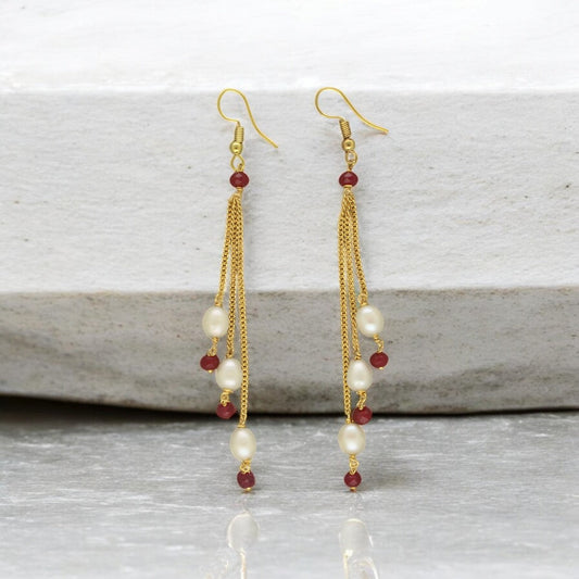 J Pearls Adora Pearl Earrings | Grab2Buy