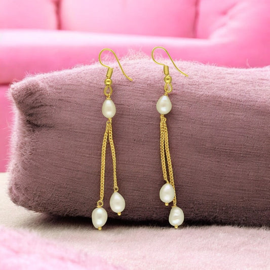 J Pearls Royal Duchess Pearl Earrings | Grab2Buy