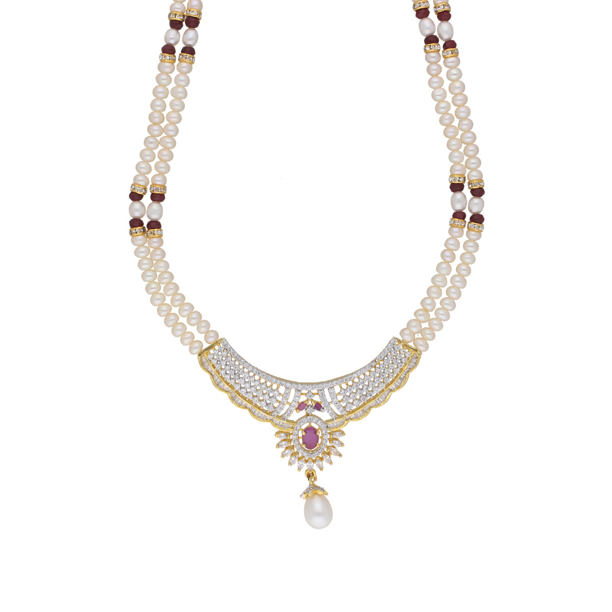 J Pearls Spectacular Pearl Necklace - Real Pearl Jewelry - Grab2buy